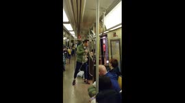 NYC subway fight on the R train: November 1, 2018