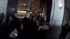 Naomi campbell Departs Cafe Royal Hotel