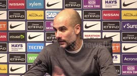 Pep Guardiola brilliantly corrects journalist