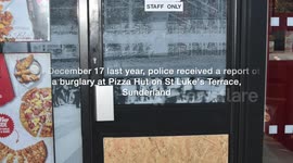 Senseless burglar returned to the scene of the crime to wash away a trail of blood -- with a bottle of PEPSI