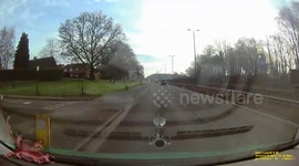 Trident Nuclear Weapons Convoy near Coventry