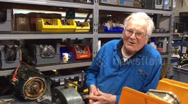 A man has retired after working the same job in the same factory - for 62 YEARS