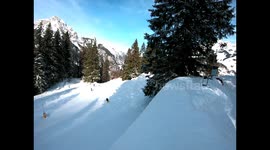 Skiing is fun they said