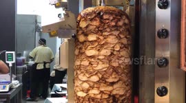 cool kebab cutting machine