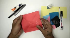 DIY - How to make a Beautiful Paper Bookmark - Do it yourself