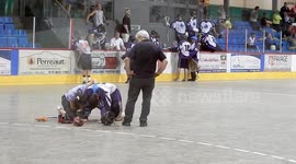 Lacrosse Game Gets Violent as Player Body Slams Opponent