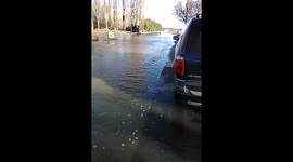 Flood in tracy ca