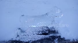 Ice Sculptures in Hamilton, Ohio 2019