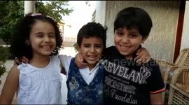 Joy and laugh of innocent children