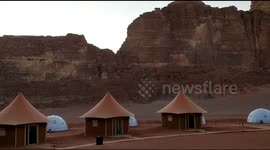 Wadi rum in Jordan