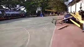 Longer version_Two students were injured in the accident at Motorola Expo