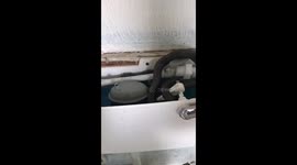 Shocked homeowners find 4ft snake in toilet cistern 'turned blue by cleaning products'
