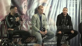 Eubank Sr accuses DeGale of being on 'substances'.