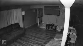 Dancing spirits in living room