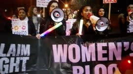 Blame the system not the victim march