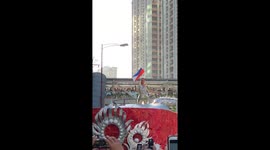 Miss Universe 2018 Catriona Gray greeted by fans on homecoming parade (vertical)