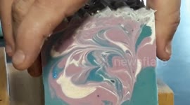 Making and cutting Fantanasia Soap