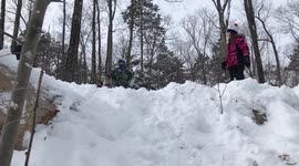 Swan Dive Into The Deep Powder!