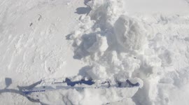 POV snow ShovelCam in action this morning in Ontario Canada as we dig out from yet more snow this winter