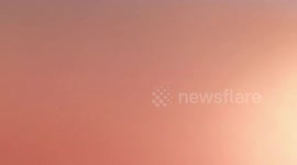 Powered Paraglider Lands on Pompano Beach, Florida