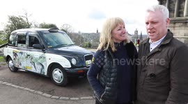 A cabbies car has clocked one MILLION miles – the equivalent to the moon and back twice.