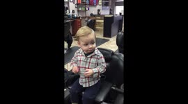 Baby’s first haircut