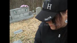 Ellison Hatfield Grave site Newtown WV