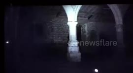 Apparition carrying a lantern, we caught part of it on video! UK