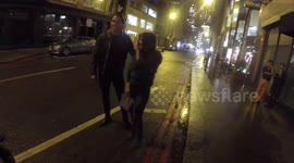 The Only Way Is Essex Stars James Lock and Yazmin Oukhellou Kiss