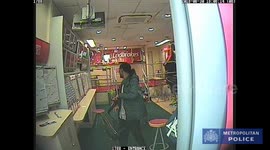 A fuming punter smashed up a betting shop after losing £500 on a 'crack cocaine' fixed-odds fruit machine