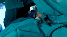 Patient talks to hubby on cell while doctors remove tumour from her brain in Jaipur hospital