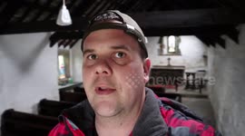 Ghostly encounter in a church