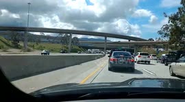 Corona: Man is Killed Jumping off Freeway and is Getting Struck by Several Cars