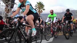 Highlights from world's biggest timed cycle race Cape Town Cycle Tour
