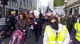 Anti fox hunt march .2019
