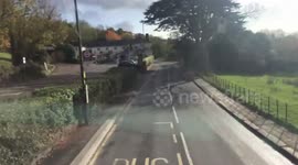 Time lapse video of a bus journey to Kingston