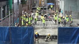 Bangkok is under construction, shopping centres, apartments, factories being built all across the city.