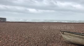 Large waves at Dover