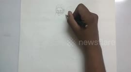 DRAWING: Kill la Kill Anime || TIME-LAPSE VIDEO || A.J.ARTS