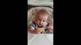 Eating lemon