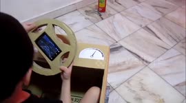 [DIY] How to Make a Best BIG Gaming  Steering Racing Wheel Car