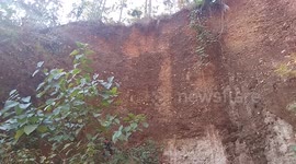 Land structure erosionable