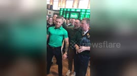 Tom Herion piping for Notorious Conor McGregor
