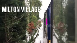 Snow Ploughing on UK railway