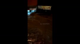 Flash Flood Strike Sentani Indonesia