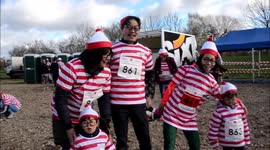 wheres wally ,fun run