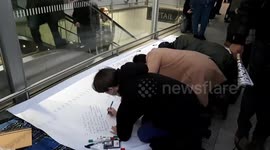 Vigil held in London for Christchurch mosque attack victims