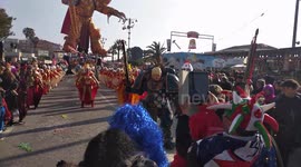 Donald Trump float at Viareggio Carnival in Italy