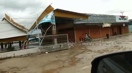 Devastation in Indonesia after flash flood