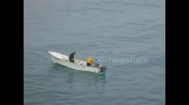 Hey, my dog is trying to tell you, going to need a bigger boat!